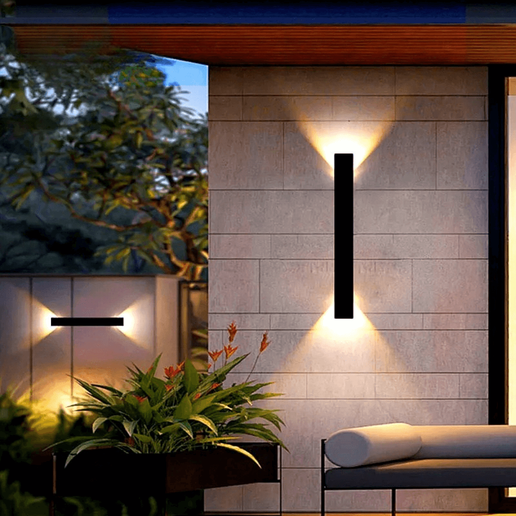 Modern Waterproof LED Wall Lights – Up and Down Sconce Light for Indoor and Outdoor Use, Energy Efficient Wall Lamp