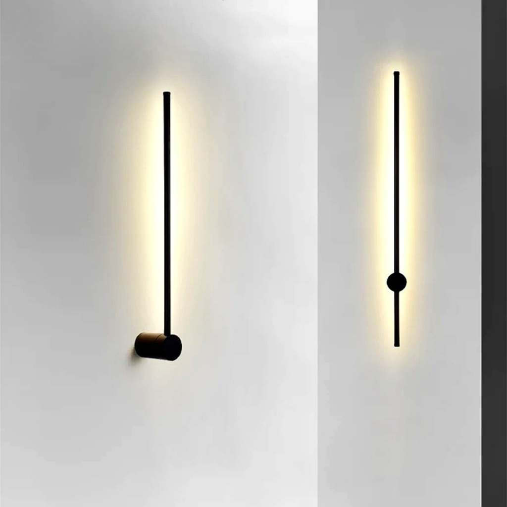 Outdoor Waterproof Wall Sconces, IP65 Linear Wall Lights for Porch and Courtyard, Anti-Rust Design, Multiple Color Temperatures