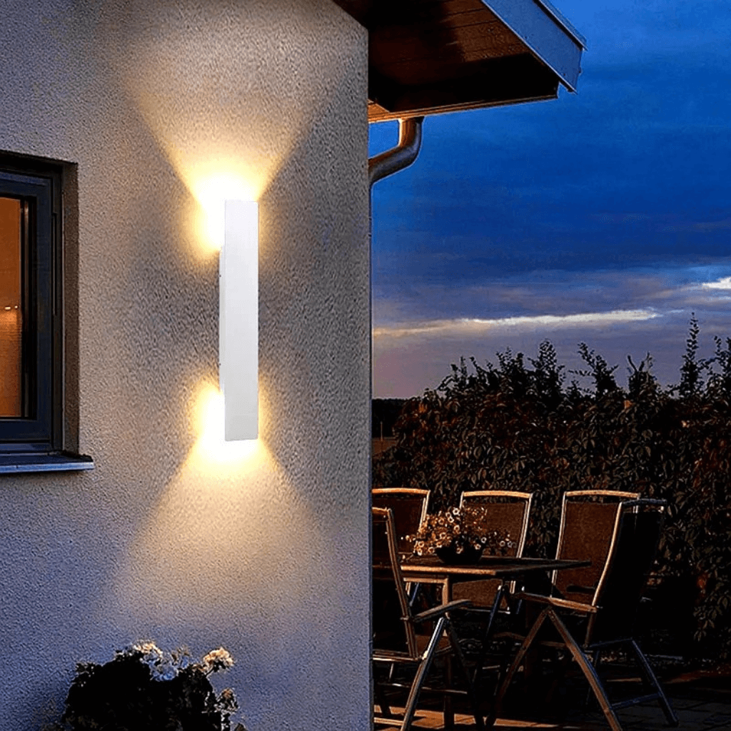Modern Waterproof LED Wall Lights – Up and Down Sconce Light for Indoor and Outdoor Use, Energy Efficient Wall Lamp