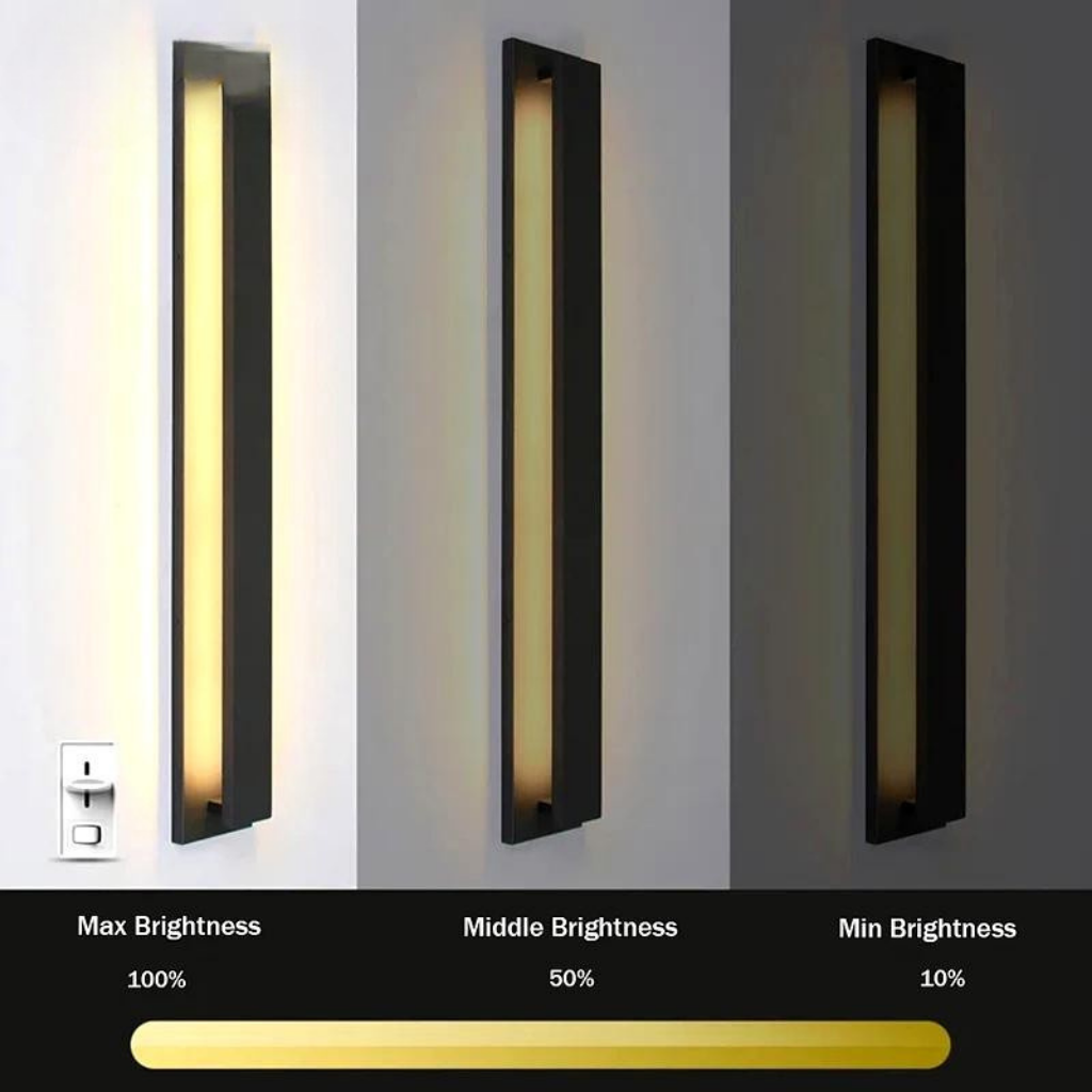 Vintage Waterproof Stainless Steel Outdoor Wall Light with Triac Dimming – IP65 Weatherproof LED Lantern for Gardens and Patios