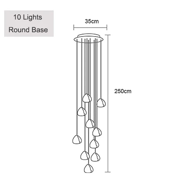 Adjustable Crystal Chandelier Light Pendant for Home and Restaurant Decor – Elegant Clear and Chrome Finish 14