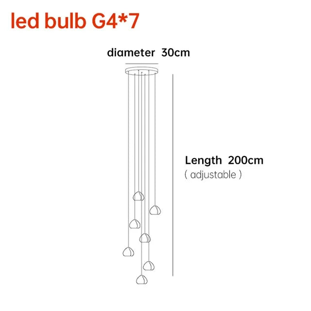 Adjustable Crystal Chandelier Light Pendant for Home and Restaurant Decor – Elegant Clear and Chrome Finish 21