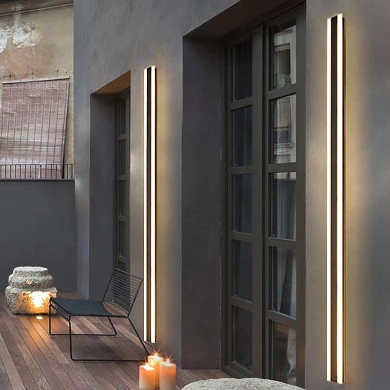 Modern Waterproof Outdoor Wall Lamp – IP65 Aluminum Exterior Wall Light for Garden and Porch 3