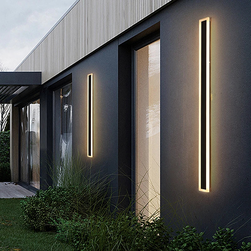 Waterproof Dimmable Outdoor Wall Lamp – Modern Aluminum Sconce Light with IP65 Rating for Exterior Use 4