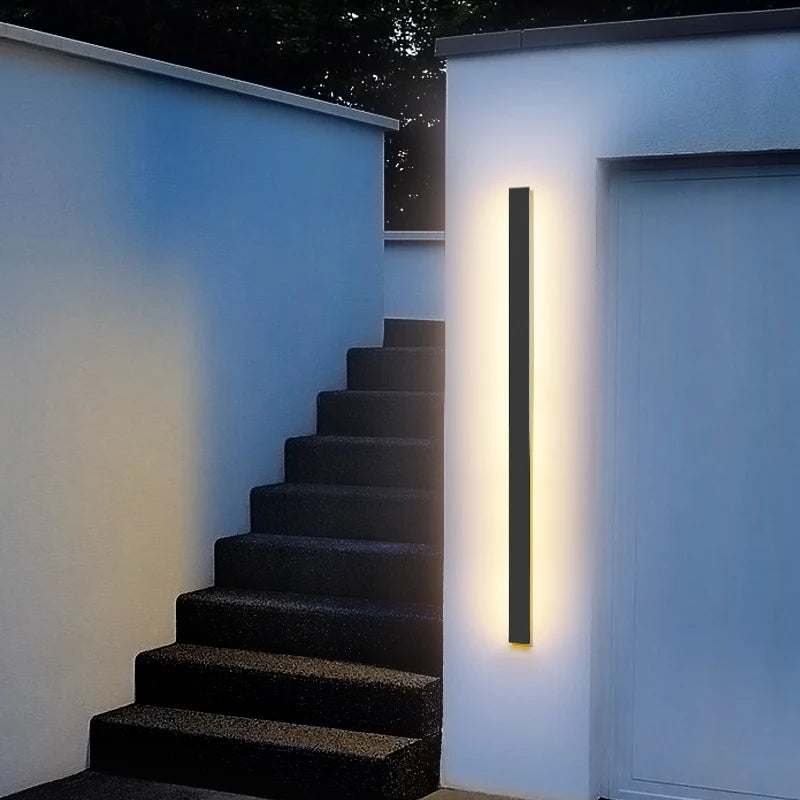 Waterproof LED Outdoor Wall Lamp, IP65 Aluminum Sconce for Garden, Porch, and Exterior Lighting – Modern Design, Energy Efficient 1
