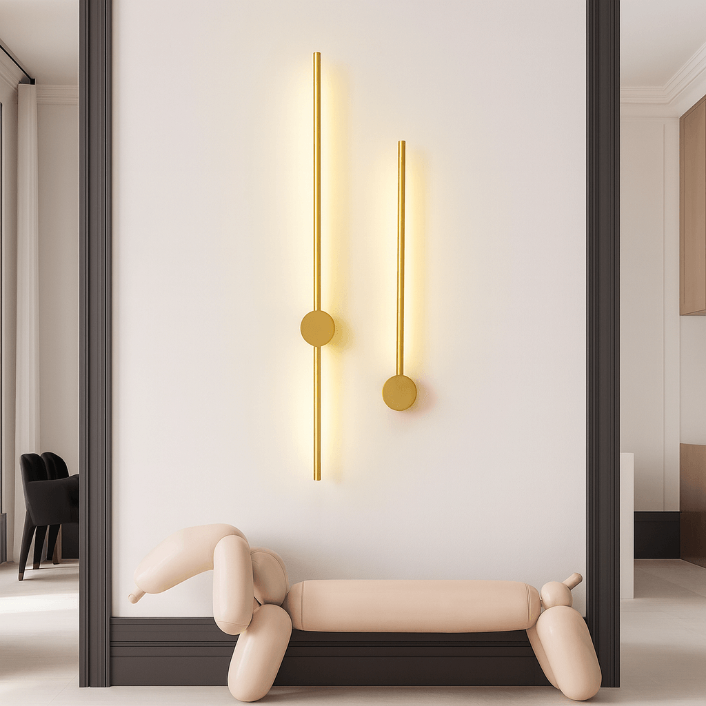Nordic Minimalist LED Wall Lamp – Modern Wall Sconce Lighting for Living Room and Bedroom, Indoor Wall Lights
