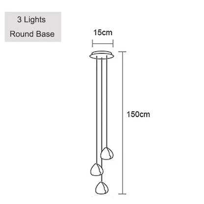 Adjustable Crystal Chandelier Light Pendant for Home and Restaurant Decor – Elegant Clear and Chrome Finish 17