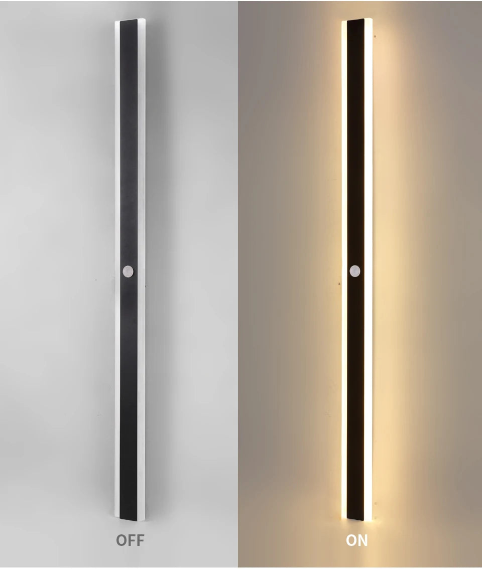 Outdoor Motion Sensor Wall Light - IP65 Waterproof LED Garden Wall Lantern for Villa and Garage 6