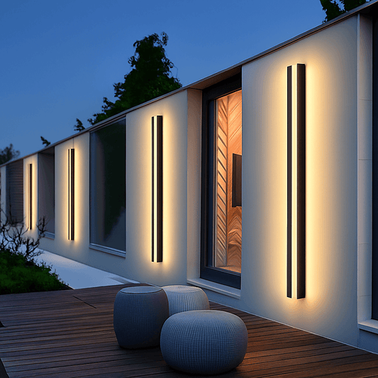 Modern Waterproof Outdoor Wall Lamp – IP65 Aluminum Exterior Wall Light for Garden and Porch